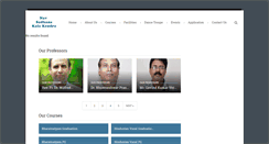 Desktop Screenshot of navsadhanakalakendra.org